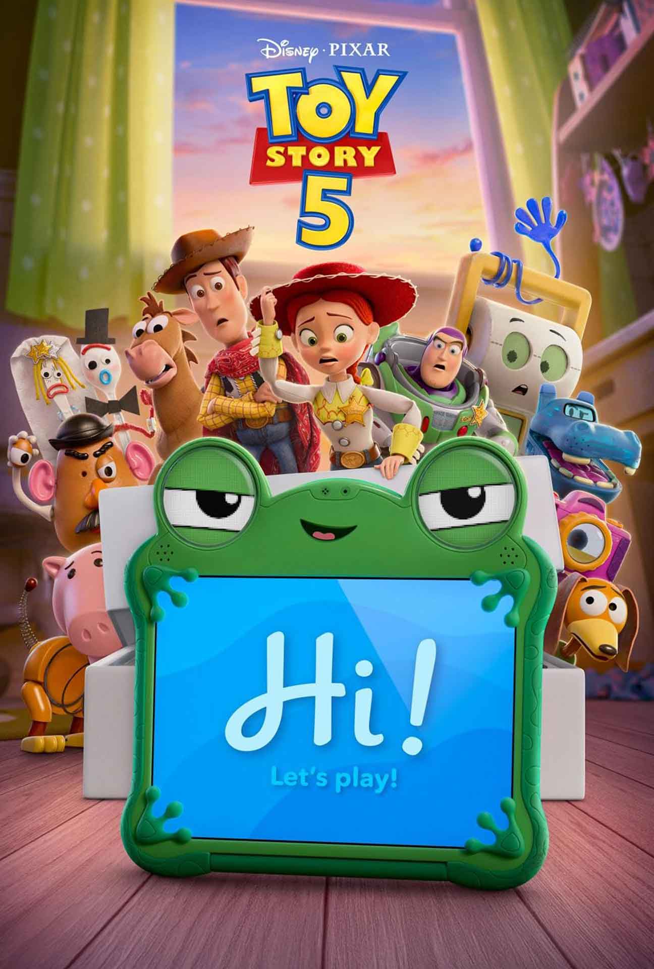 Movie Poster for Toy Story 5.