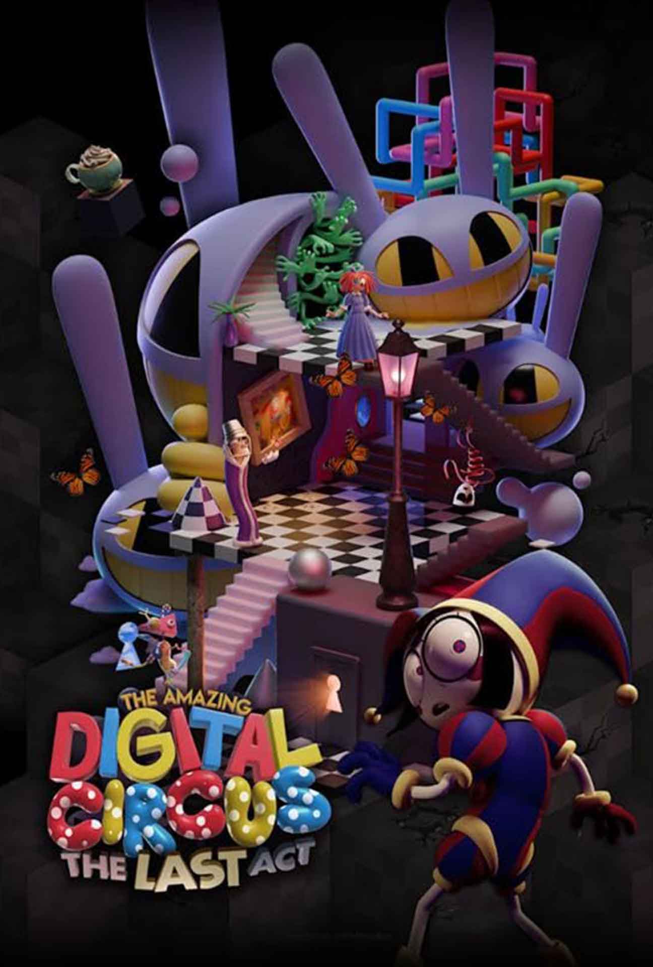 Movie Poster for The Amazing Digital Circus: The Last Act.