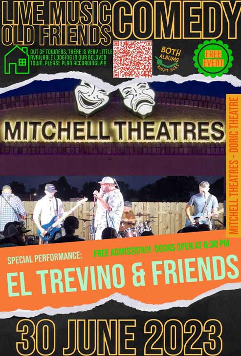 Movie Poster for BAND: El Trevino & Friends.