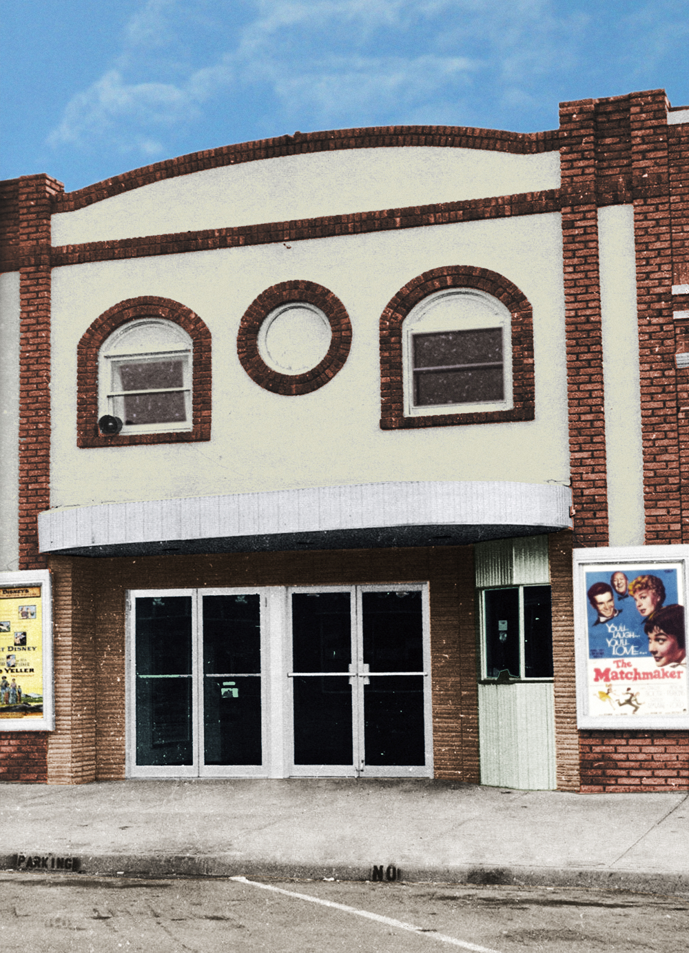 Image of the Doric Theatre in 1958