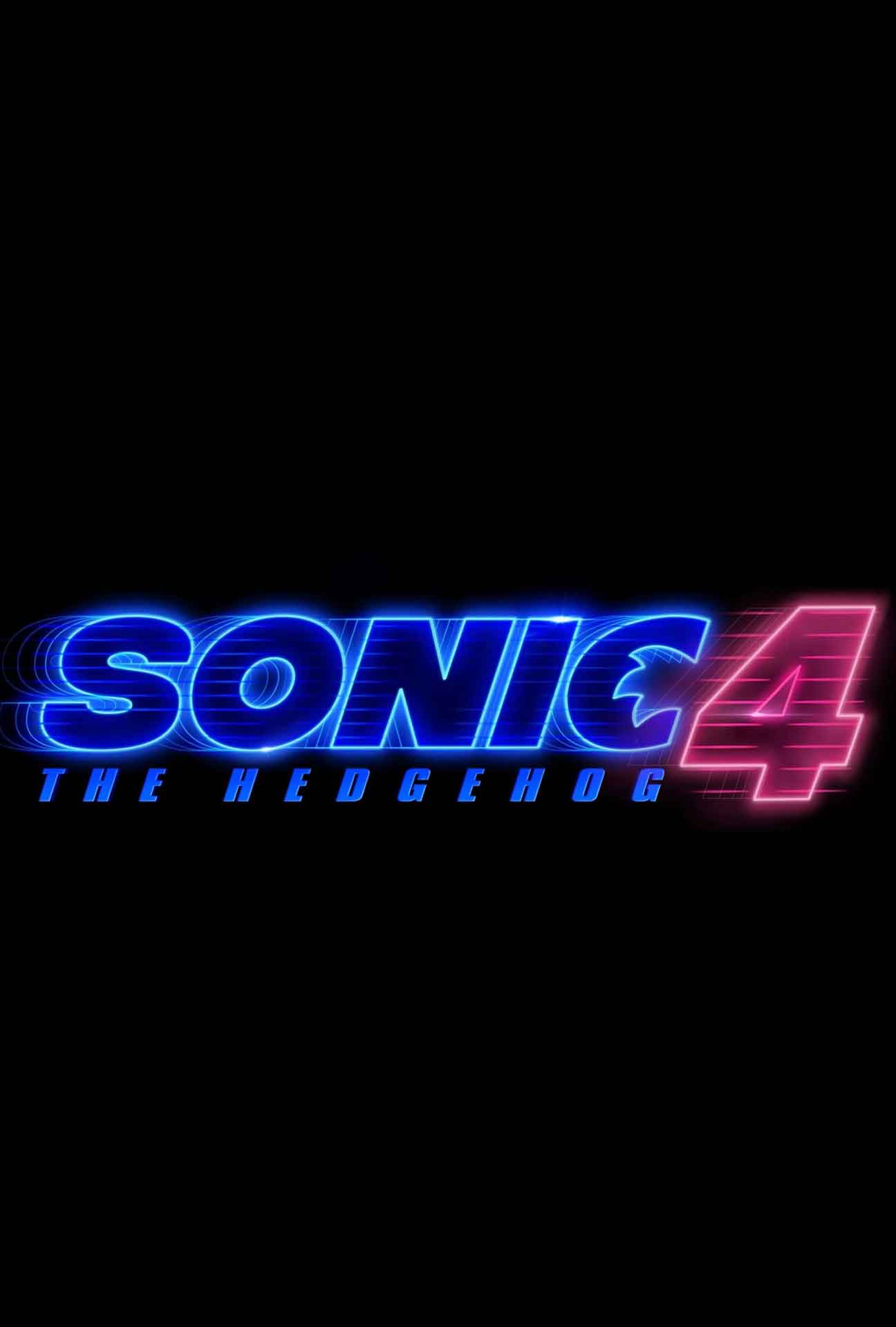 Movie Poster for Sonic the Hedgehog 4.