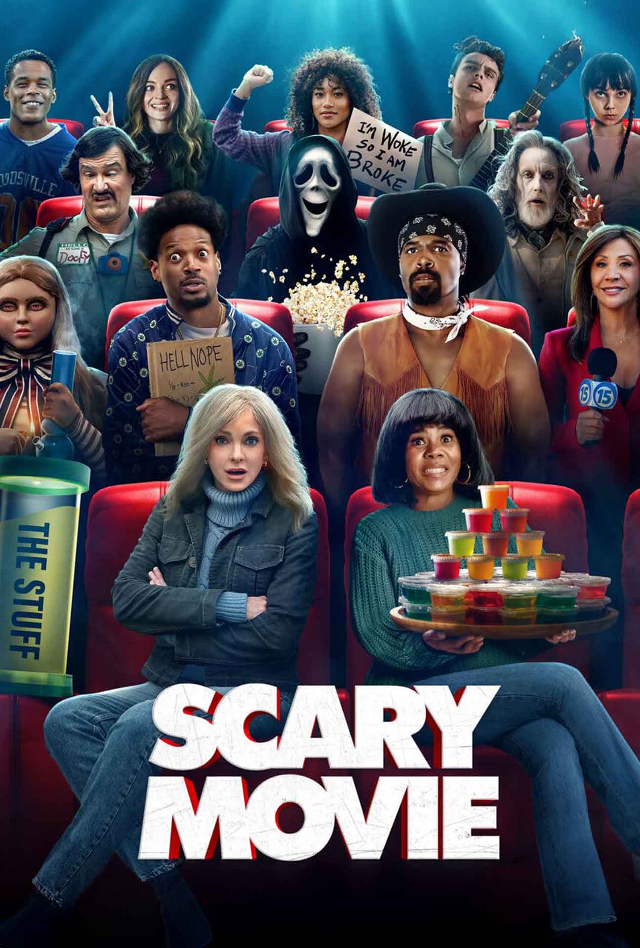 Movie Poster for Scary Movie.