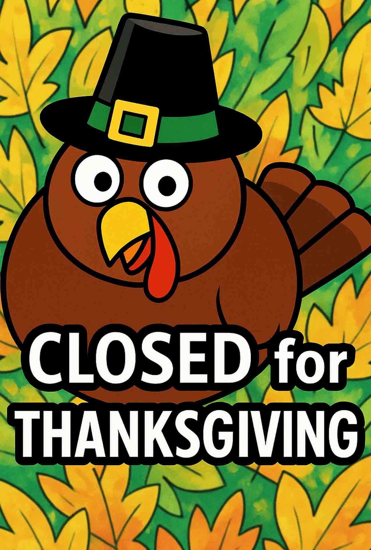 Movie Poster for Closed Thanksgiving.