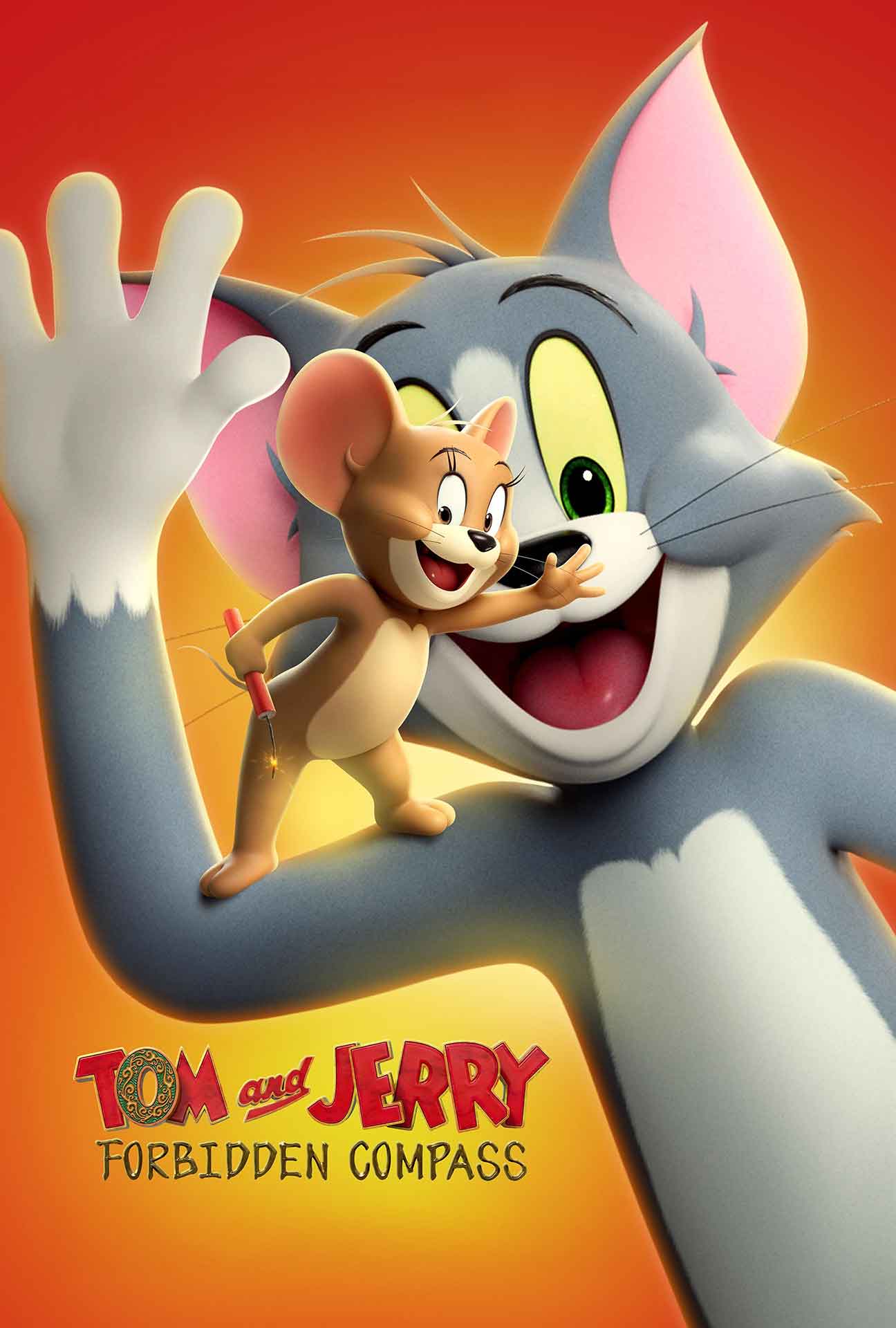 Movie Poster for Tom and Jerry: Forbidden Compass.