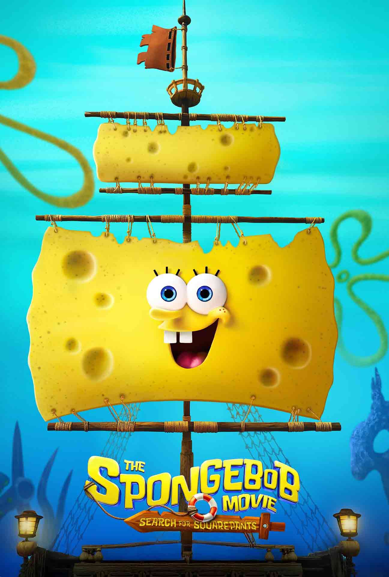 Movie Poster for The SpongeBob Movie: Search for Squarepants.