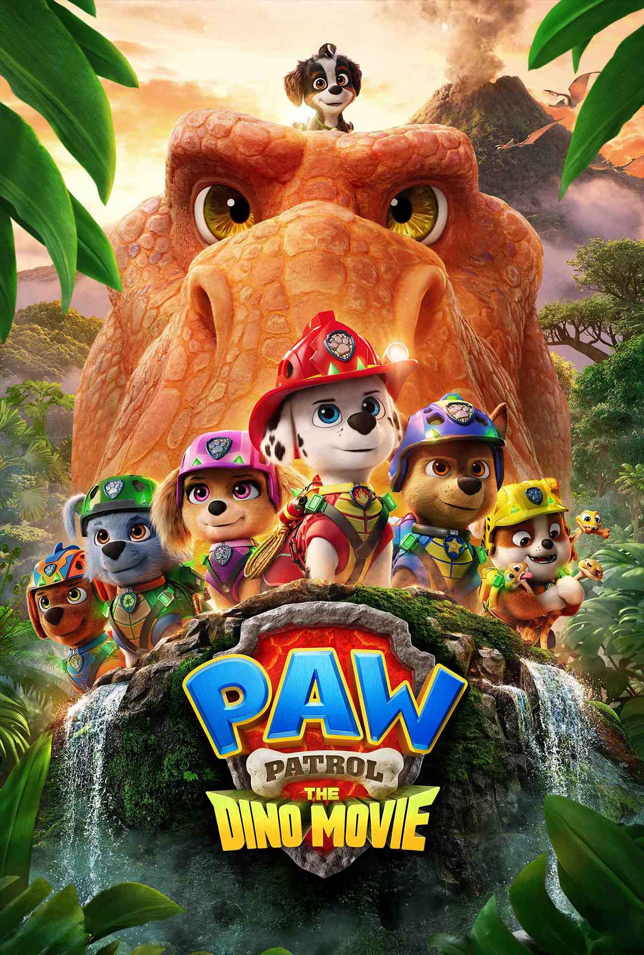 Movie Poster for PAW Patrol: The Dino Movie.