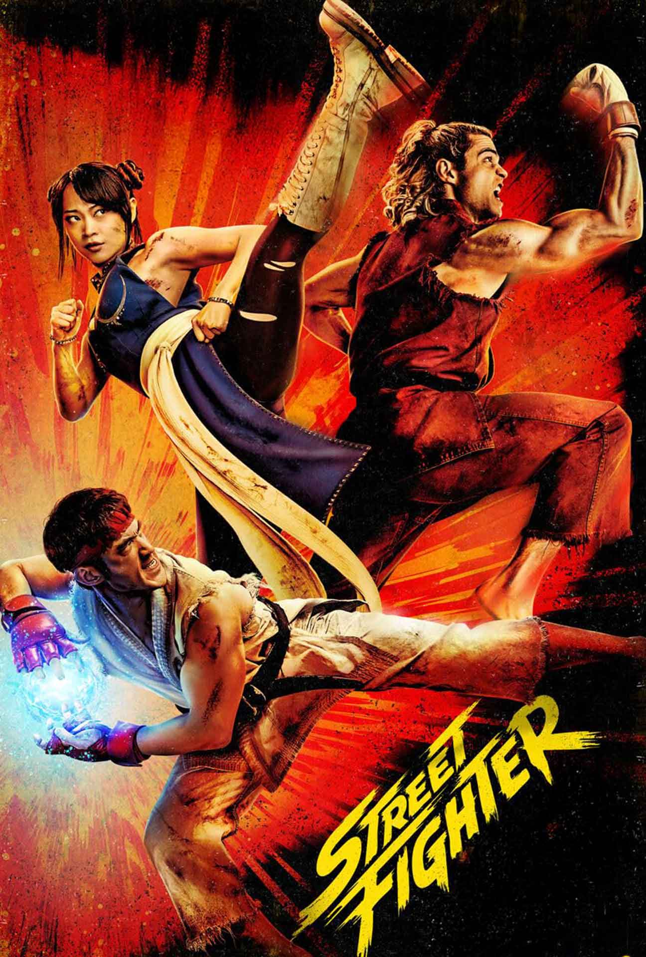 Movie Poster for Street Fighter.